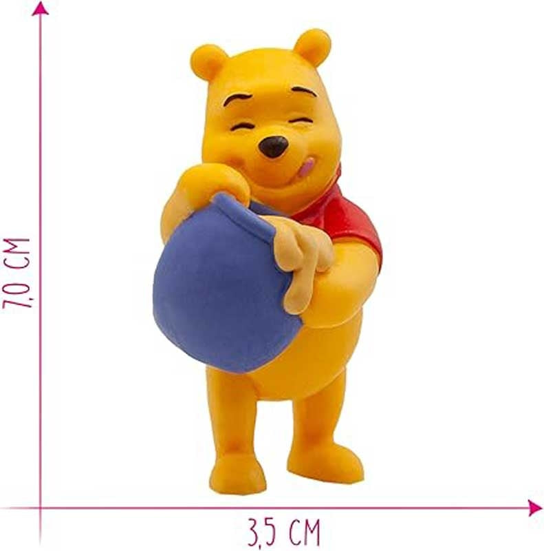 DISNEY : WINNIE THE POOH - Pooh With Honey Pot Bullyland Figure