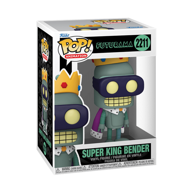 FUTURAMA - Super King Bender #2211 Funko Pop!