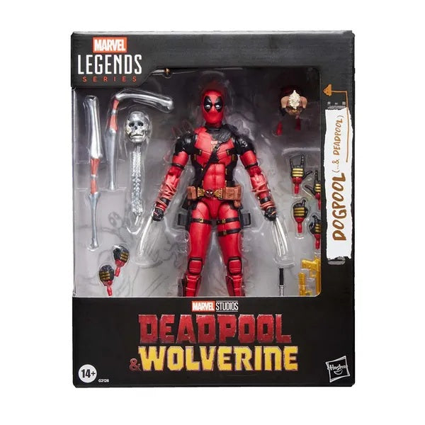 MARVEL : DEADPOOL & WOLVERINE - Dogpool & Deadpool Deluxe Marvel Legends Action Figure