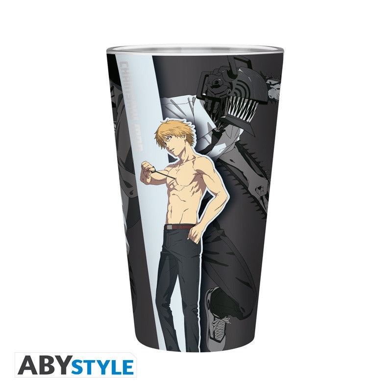 CHAINSAW MAN - Trio Large Glass