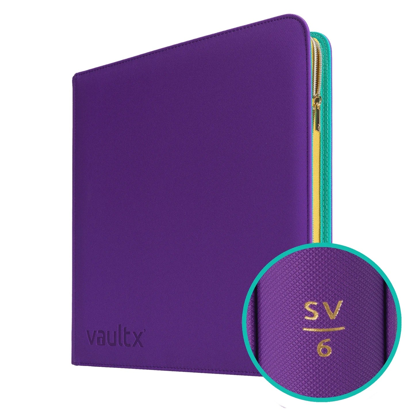 VAULT X - 12-Pocket Exo-Tec Zip Binder - Limited Edition SV6 Cool-Merch VAULT X - 12-Pocket Exo-Tec Zip Binder - Limited Edition SV6 Cool-Merch