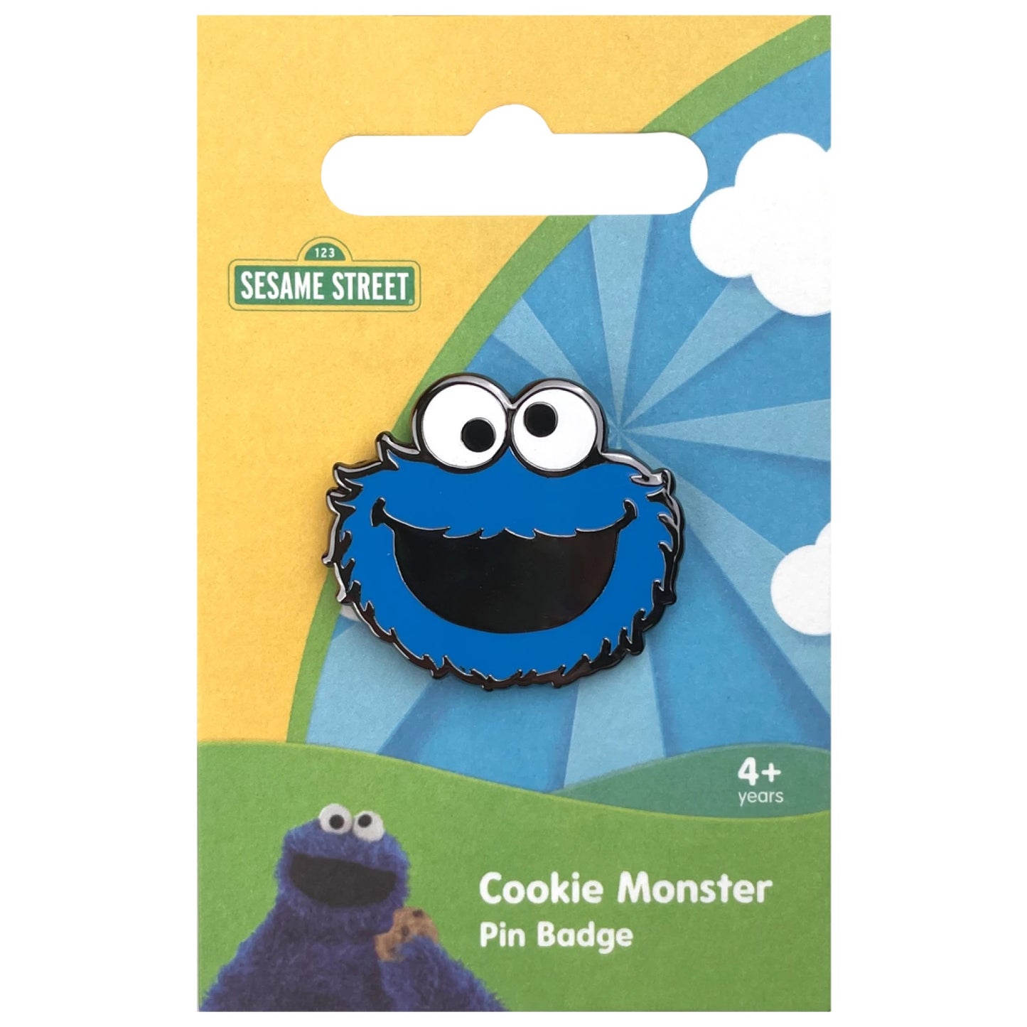 SESAME STREET - Cookie Monster Pin Badge