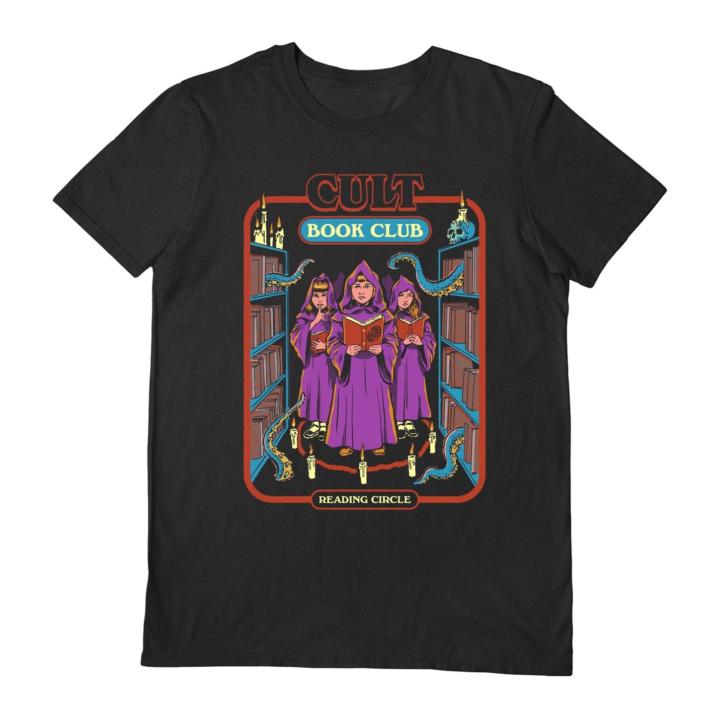 STEVEN RHODES - Cult Book Club T-Shirt