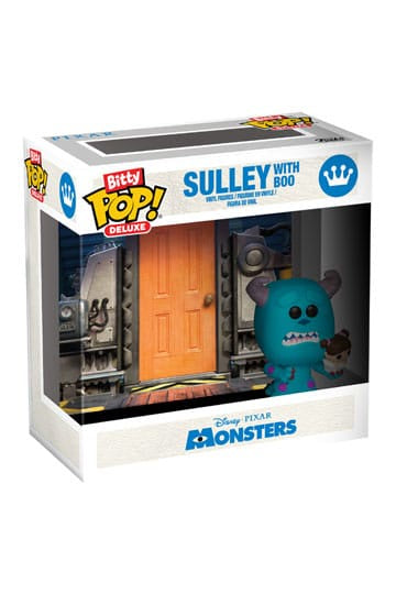DISNEY PIXAR : MONSTERS INC - Sulley with Boo Funko Bitty Pop! Deluxe
