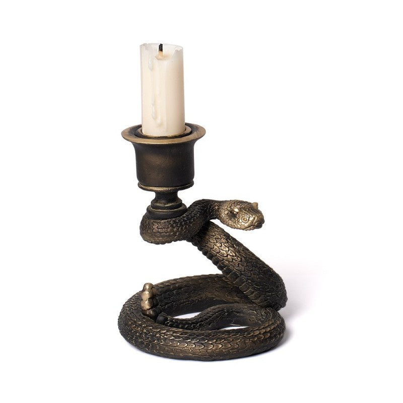 ALCHEMY - Death Rattle (Snake) Candle Holder