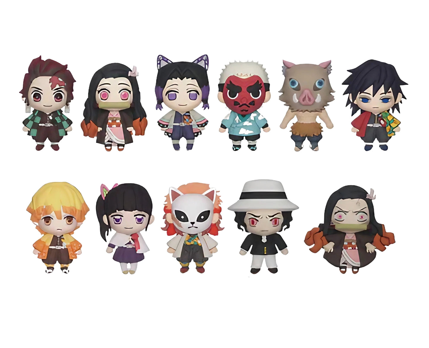 DEMON SLAYER - Series 1 Character Mystery Blind Bag Keyring / Bag Clip