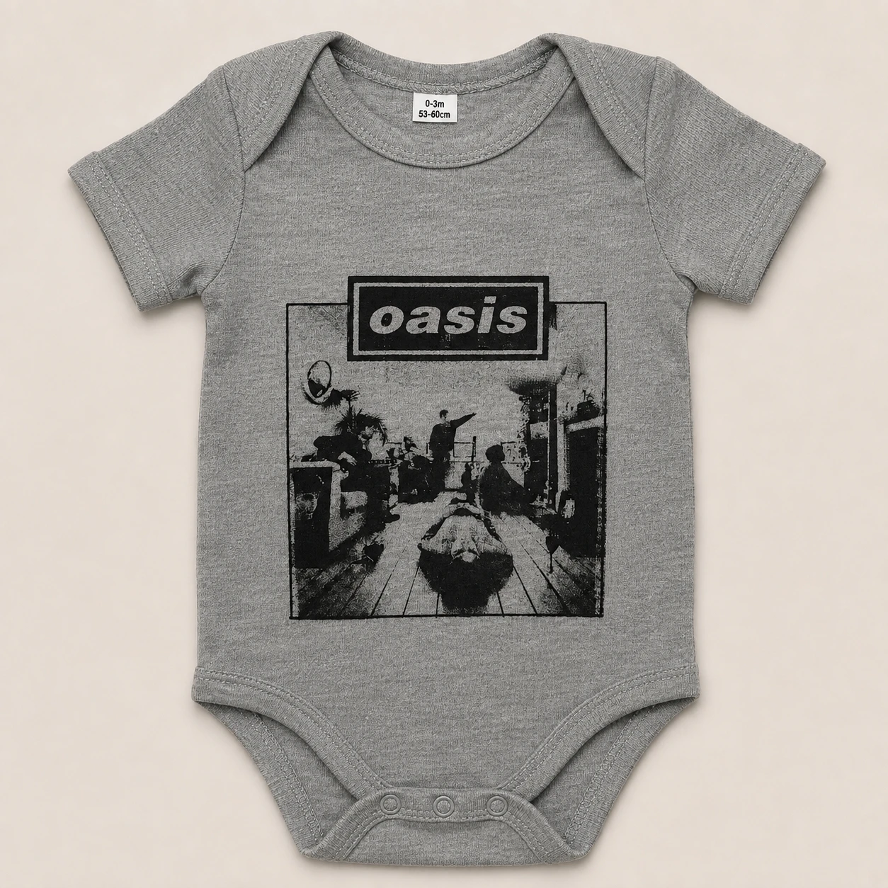 OASIS - Definitely Maybe Frame Baby Grow