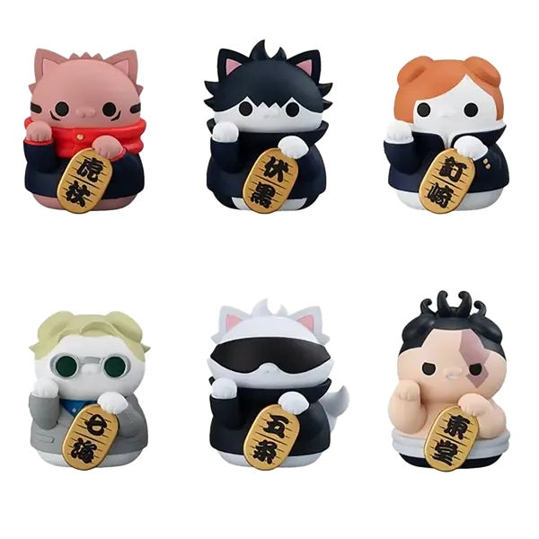 JUJUTSU KAISEN - Fortune Cats Mega Cat Project Blind Box Figure (1)