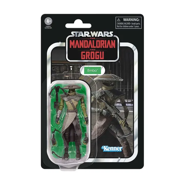 STAR WARS : MANDALORIAN & GROGU - Embo Vintage Collection Action Figure