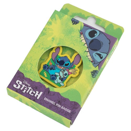 DISNEY : LILO & STITCH - Stitch & Scrump Enamel Pin Badge