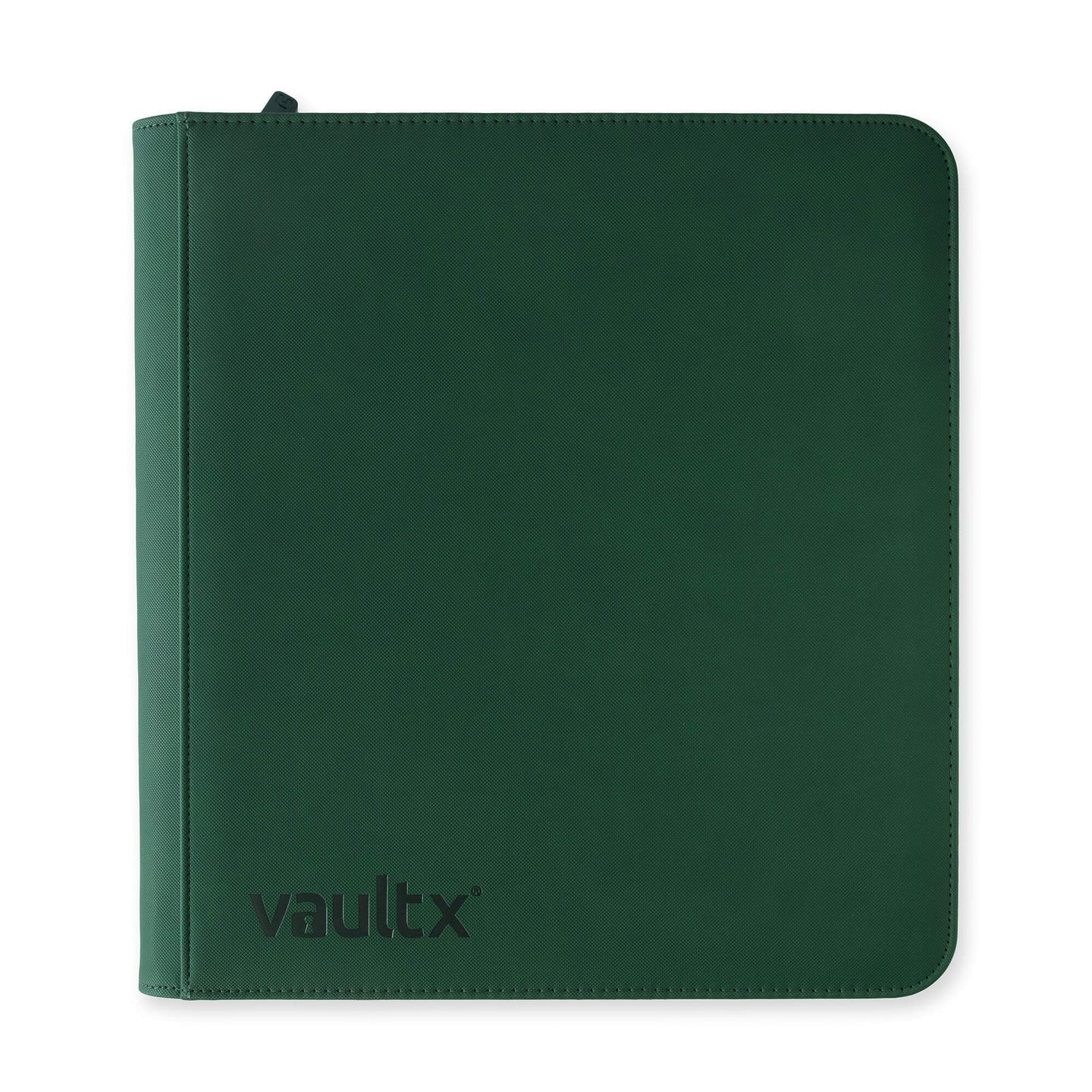 VAULT X - 12-Pocket Exo-Tec Zip Binder - Forest Green
