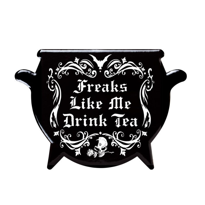 ALCHEMY - Freaks Like Me Cauldron Ceramic Coaster