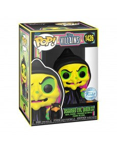 DISNEY : VILLAINS - Disguised Evil Queen #1426 Blacklight Exclusive Funko Pop!