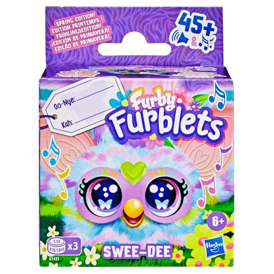 FURBY - Sweet-Dee Furblets Plush Bag Charm / Bag Clip
