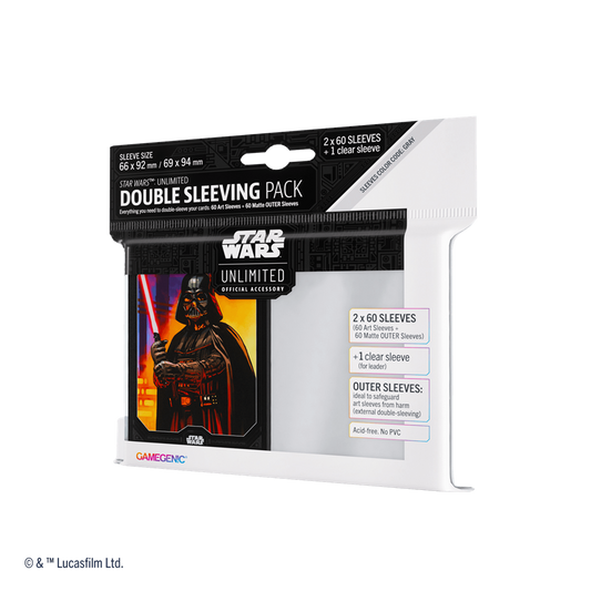 STAR WARS - Darth Vader Unlimited Art Double Sleeving Pack