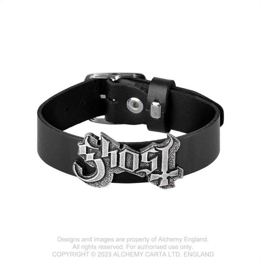 GHOST - Logo Leather Wrist Strap