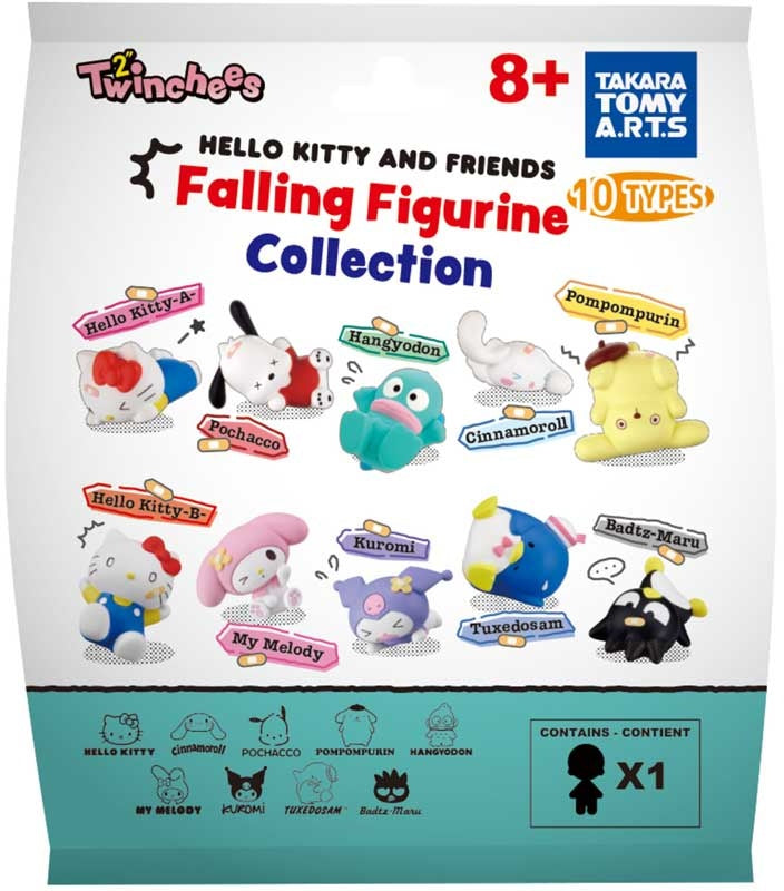 HELLO KITTY & FRIENDS - Falling Figures Twinchees Chubby Chubby Blind Bag Figure