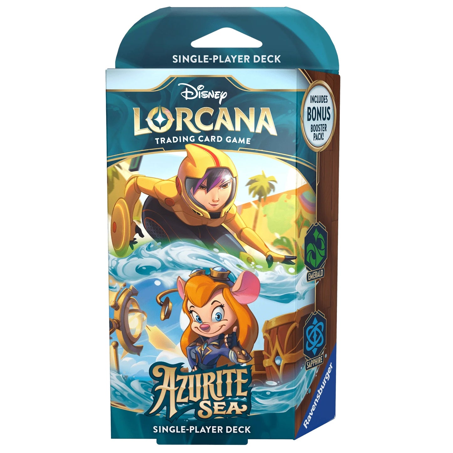 DISNEY LORCANA - Azurite Sea Starter Deck
