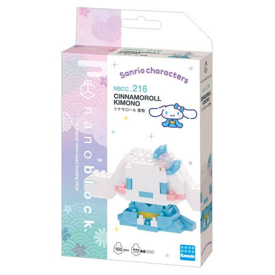 SANRIO - Cinnamoroll Kimono Nanoblock Pack