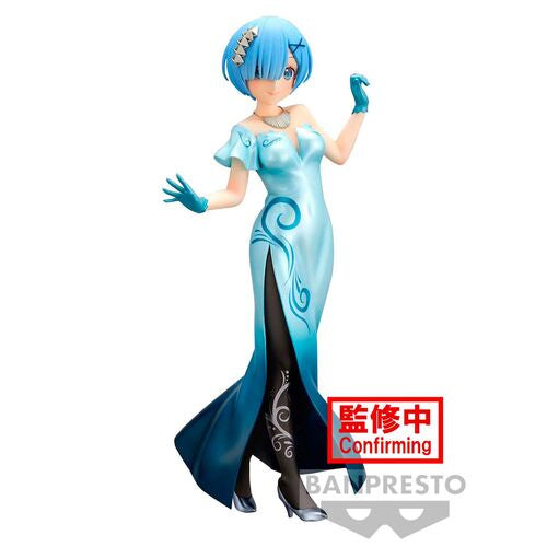 RE: ZERO - Rem Blue Starting Life In Another World Glitter & Glamours Banpresto Figure