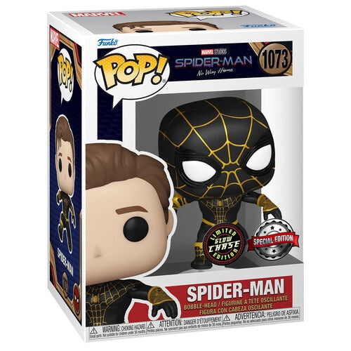 MARVEL : SPIDER-MAN LONG WAY HOME - Spider-Man #1073 Chase Funko Pop!