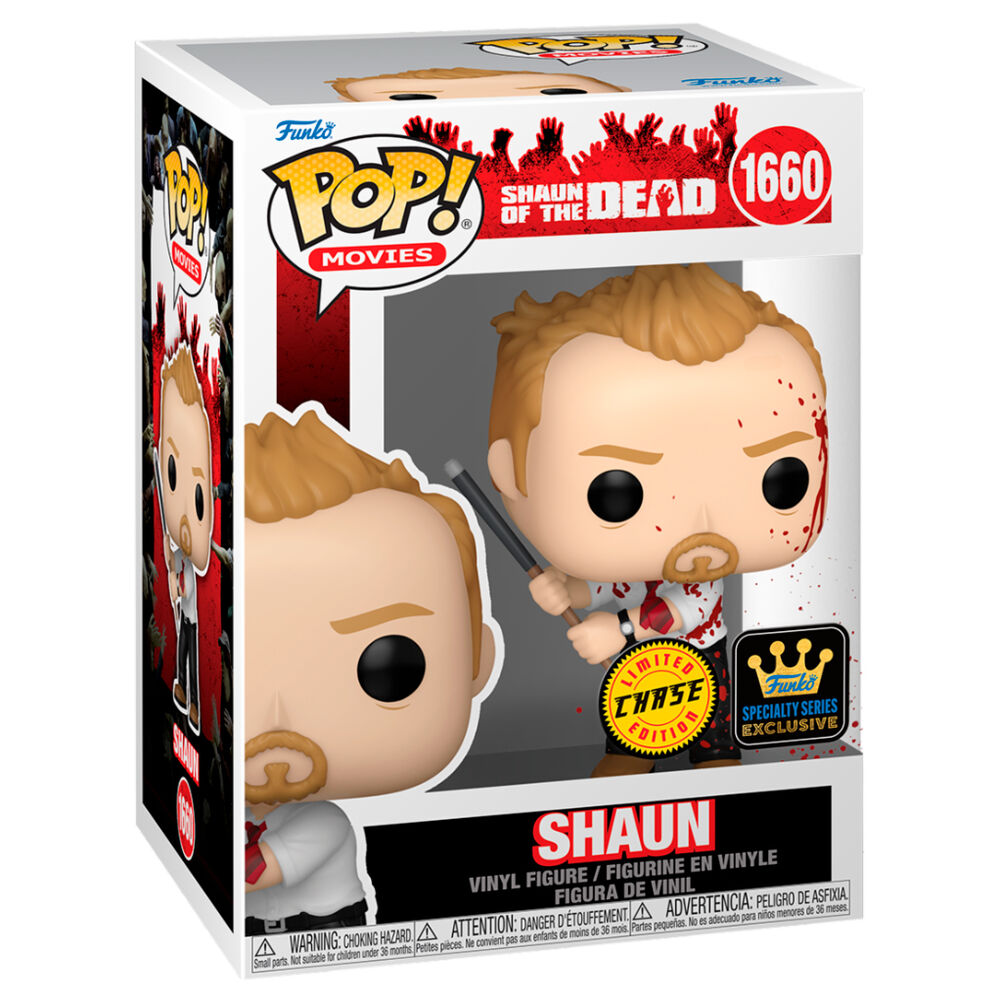 SHAUN OF THE DEAD - Shaun Exclusive #1660 Funko Pop!