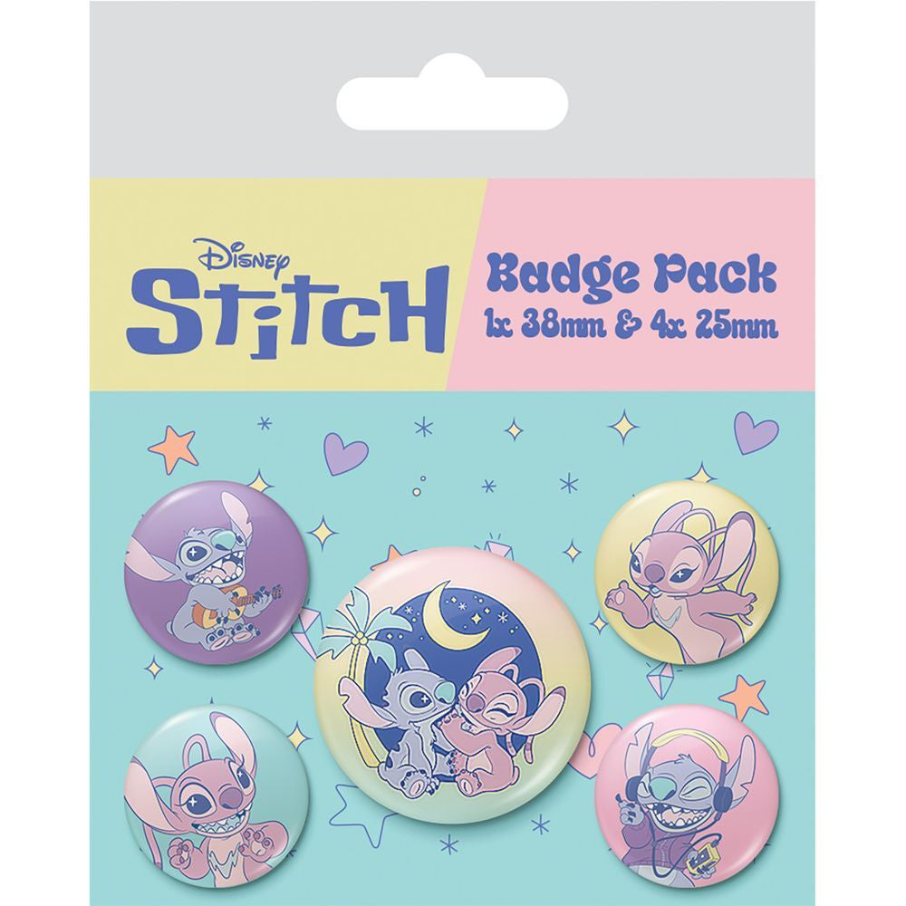 DISNEY : LILO & STITCH - Planetary Badge Pack