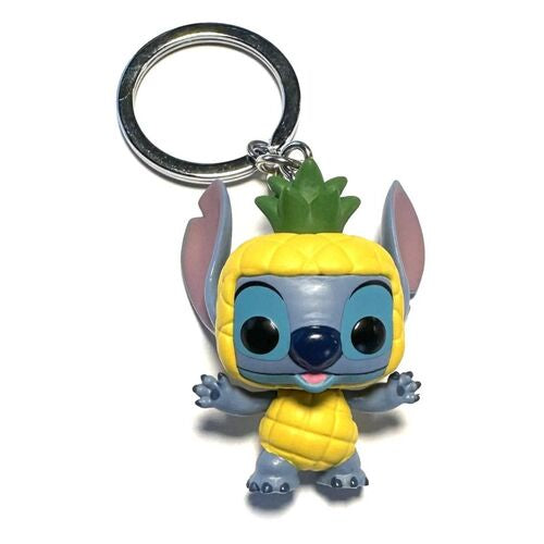 DISNEY : LILO & STITCH - Stitch As Pineapple Funko Pocket Pop! Keychain