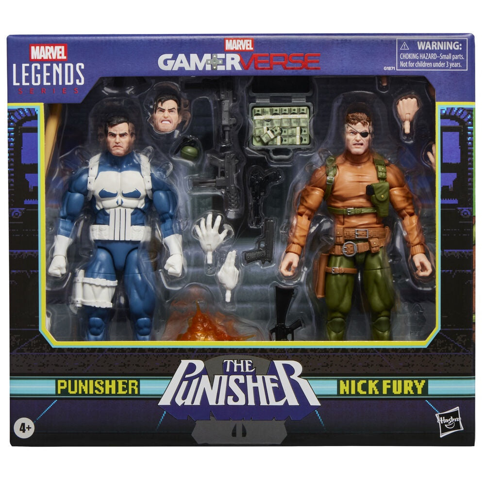 MARVEL - Punisher & Nick Fury Gamerverse Marvel Legends Action Figure 2-Pack