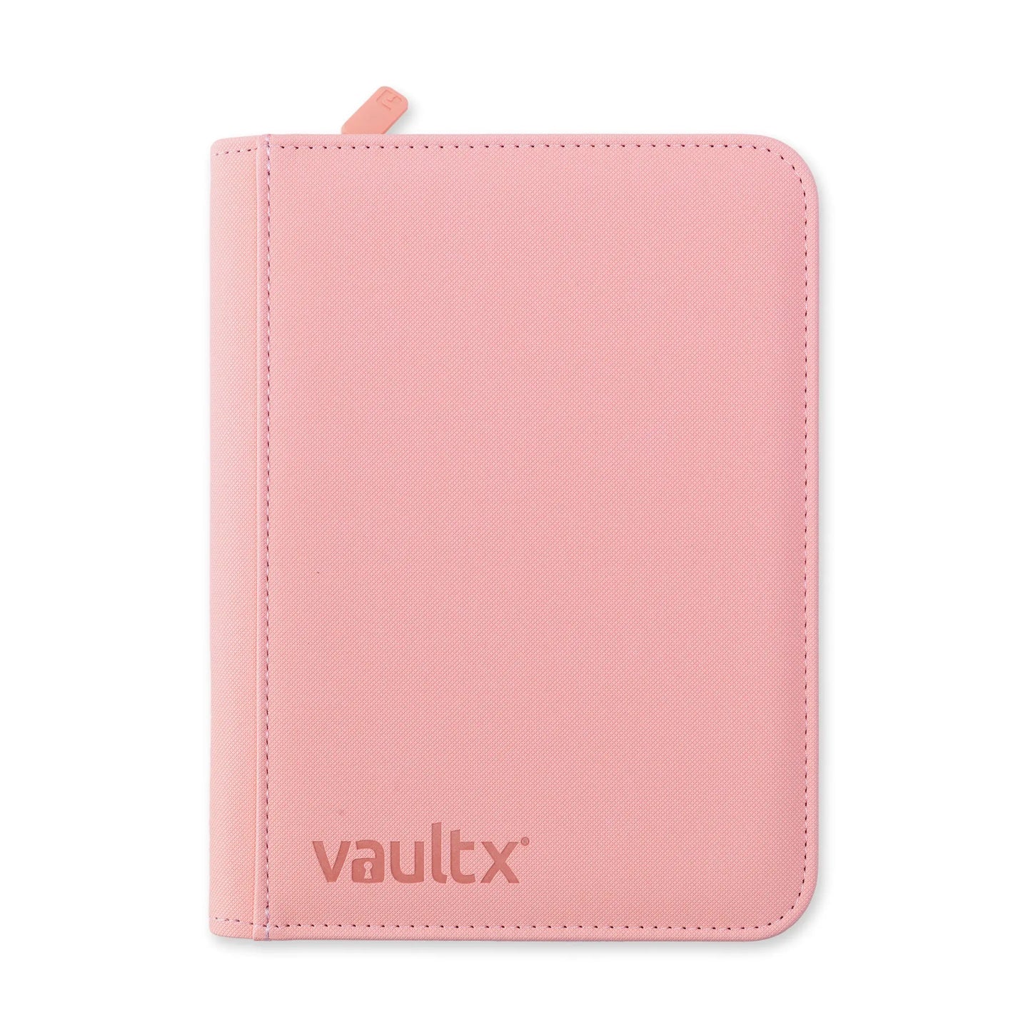 VAULT X - 4-Pocket Exo-Tec Zip Binder - Just Pink