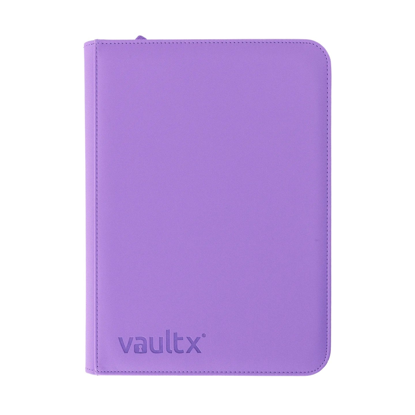 VAULT X - 9-Pocket Exo-Tec Zip Binder - Just Purple