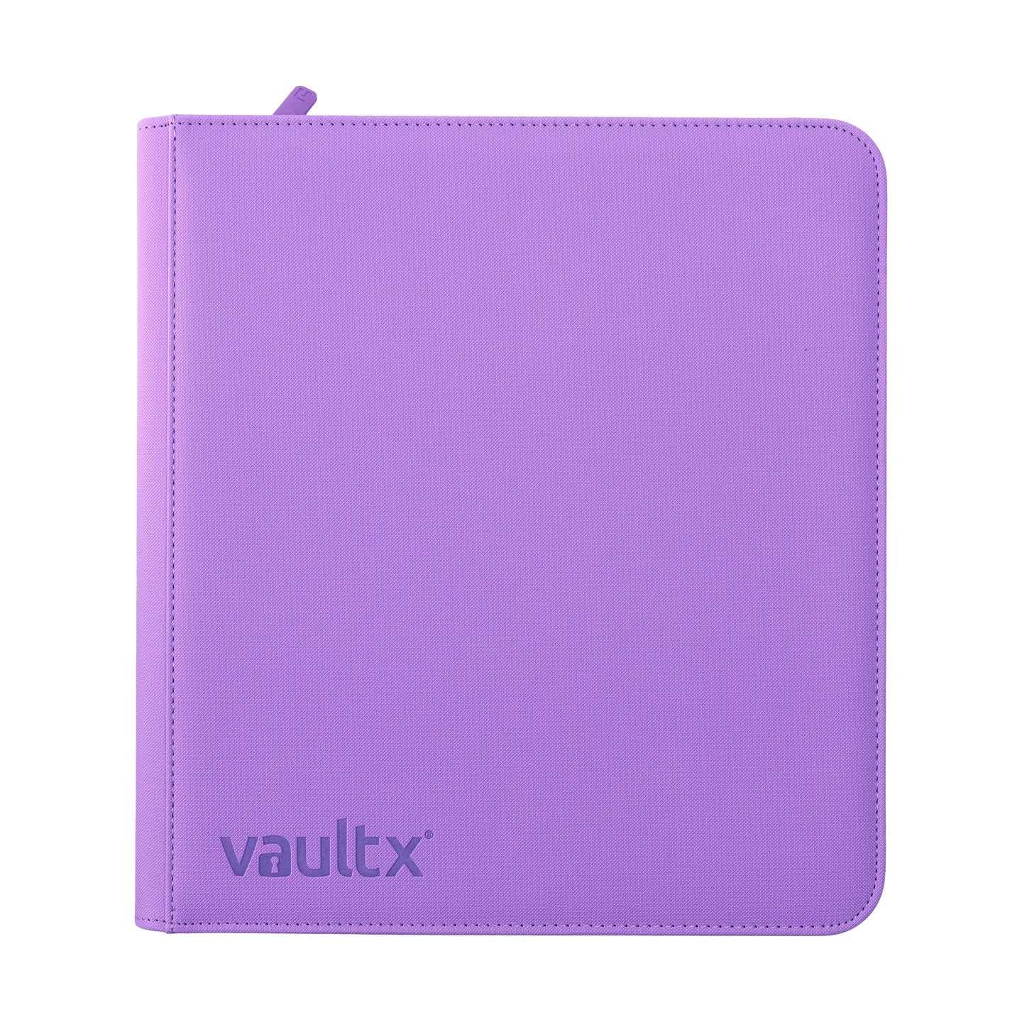 VAULT X - 12-Pocket Exo-Tec Zip Binder - Just Purple