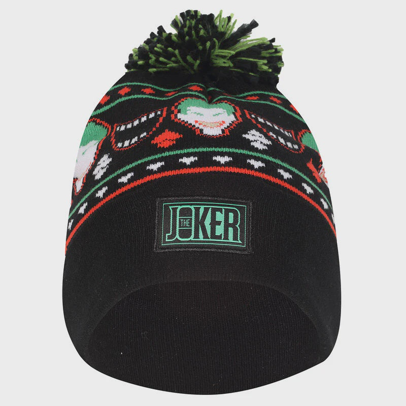 DC : JOKER - Face Pom Pom Beanie