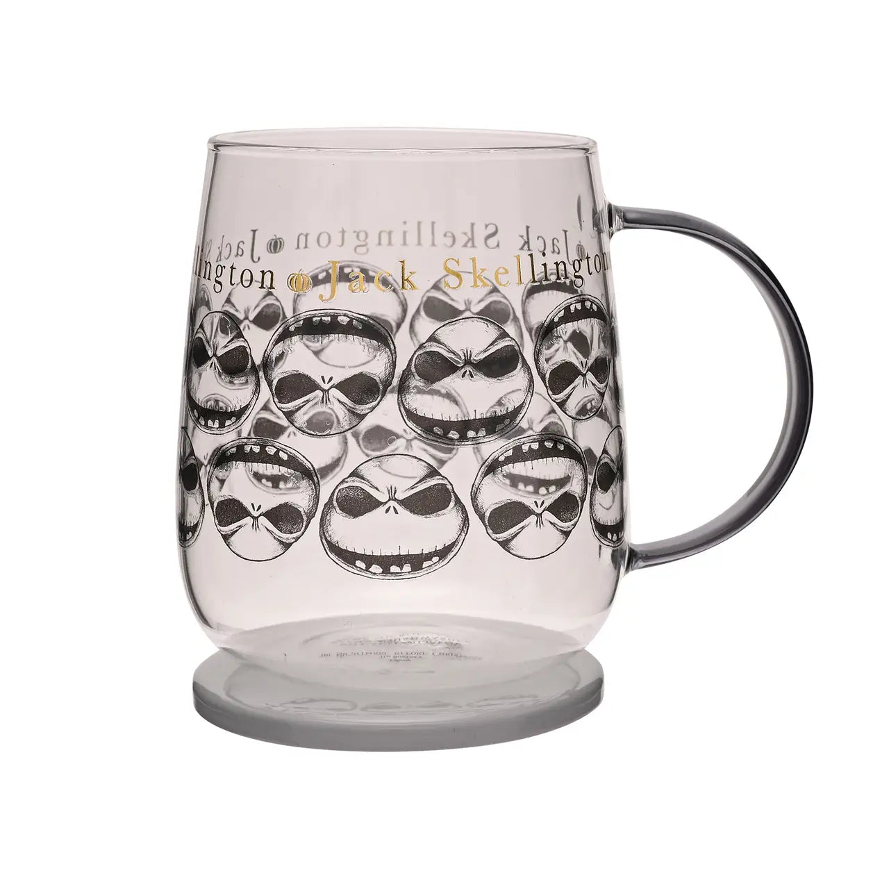 NIGHTMARE BEFORE CHRISTMAS - Jack Skellington Glass Mug With Lid