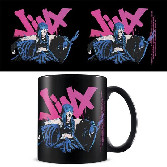 ARCANE - Jinx Pose Black Mug