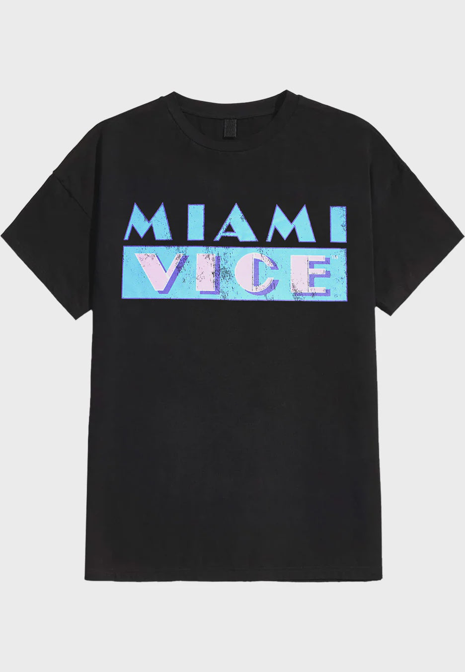 MIAMI VICE - Distressed Logo T-Shirt