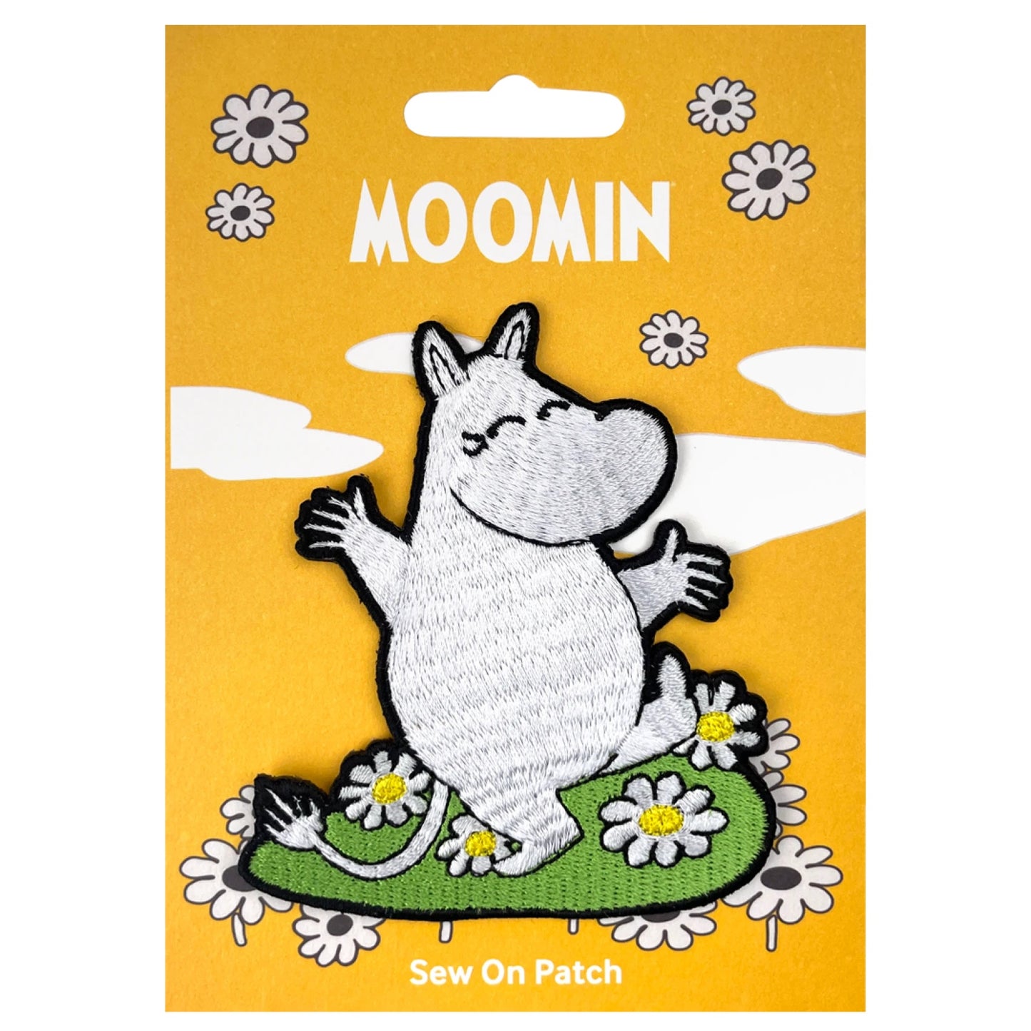 MOOMIN - Moomintroll Happy Sew On Patch