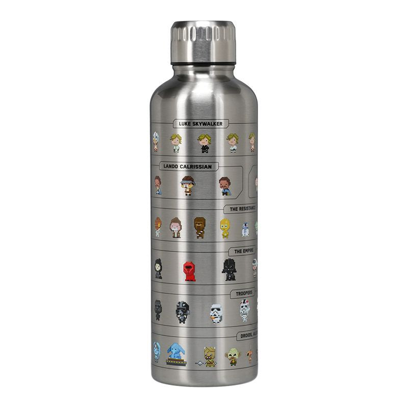 STAR WARS - Characters Metal Water Bottle