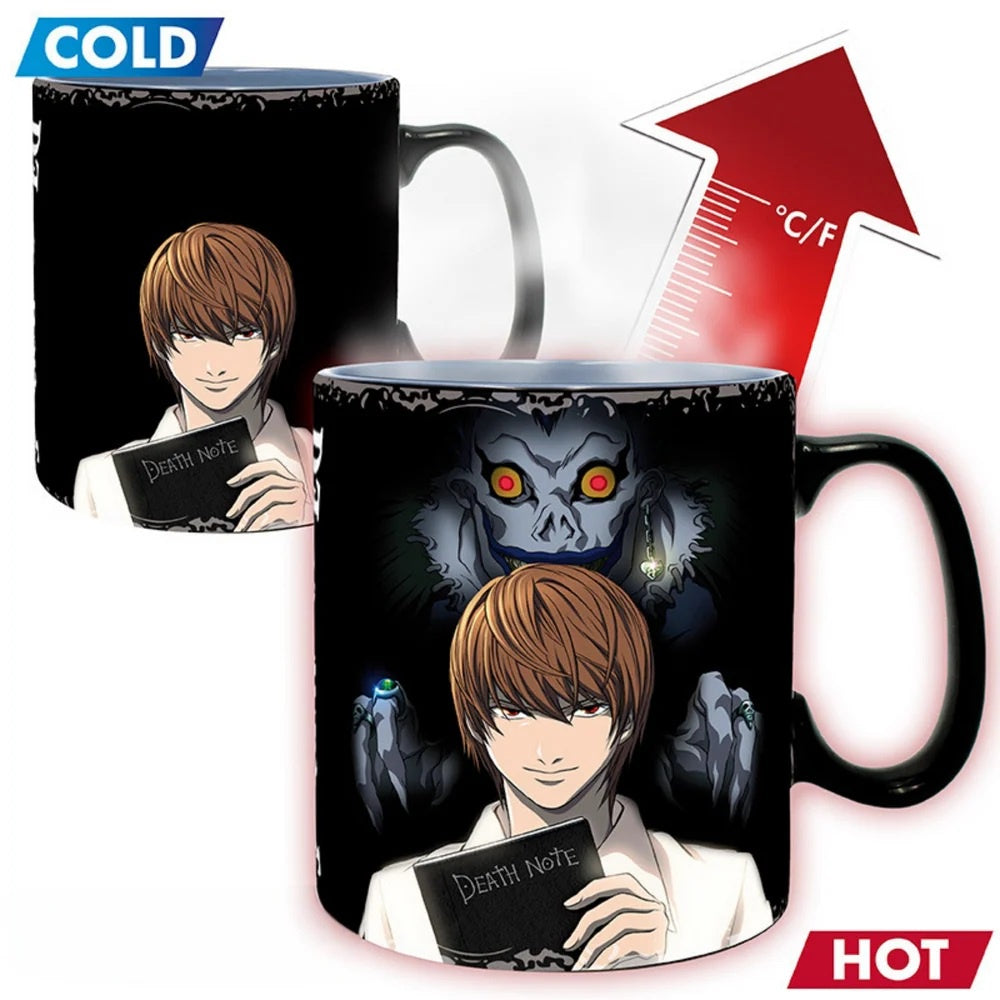 DEATH NOTE - Kira & L Heat Change Mug