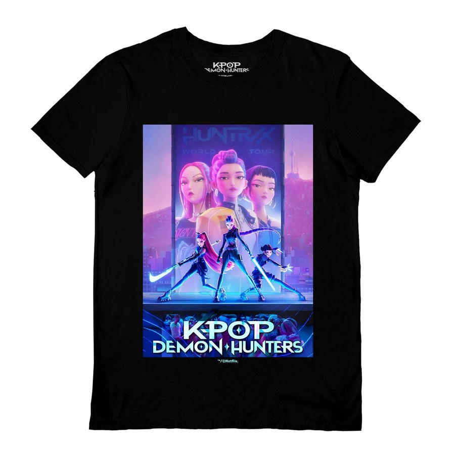 KPOP DEMON HUNTERS - Key Art Kids T-Shirt