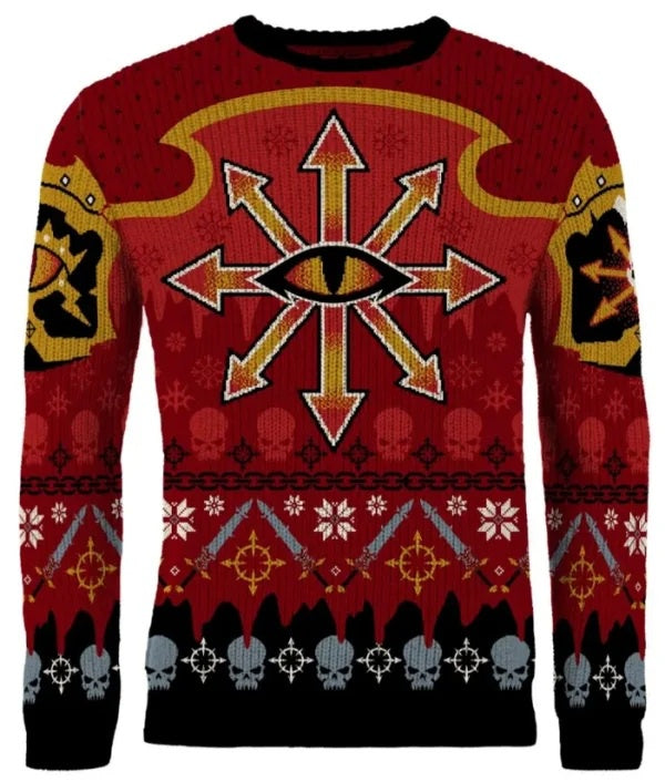 WARHAMMER - 40,000 Chaos Christmas Jumper