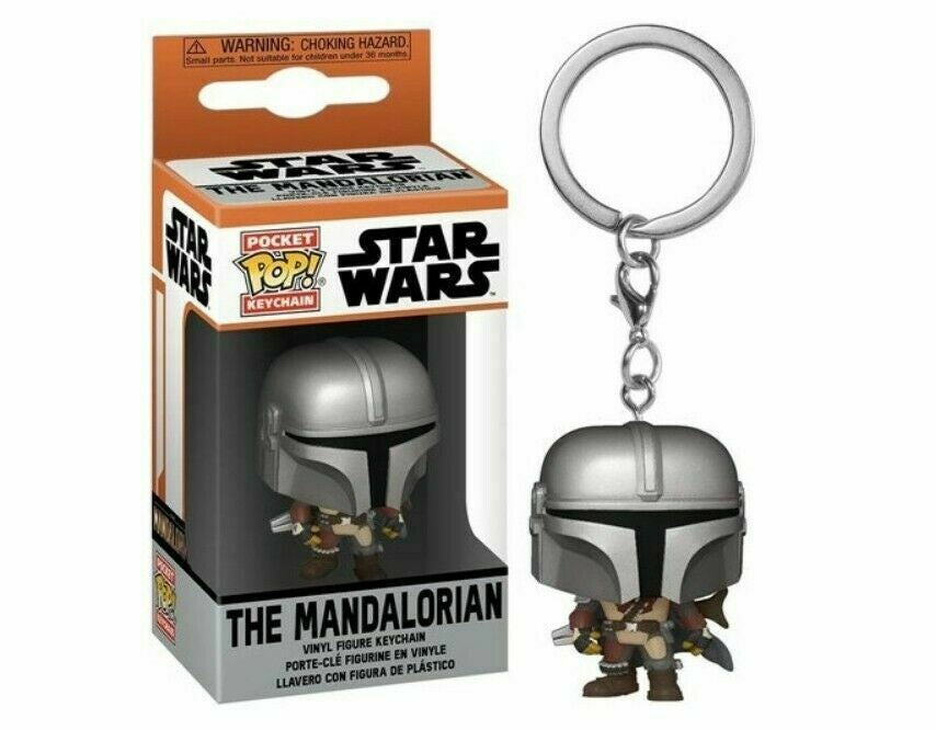 STAR WARS : MANDALORIAN - Mandalorian Funko Pocket Pop! Keychain