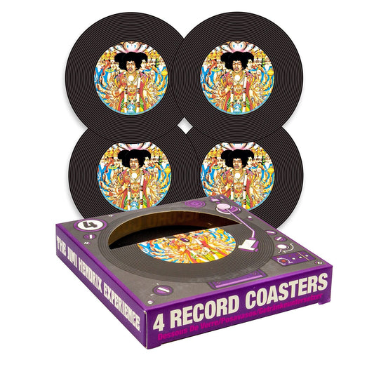 JIMI HENDRIX - 4 Record Coaster Pack