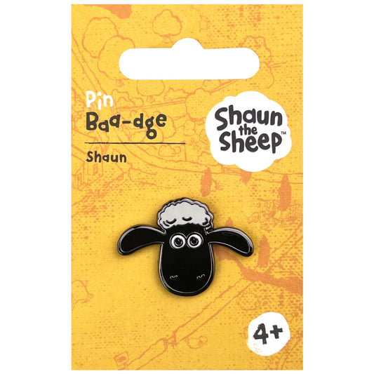 SHAUN THE SHEEP - Shaun Face Pin Badge