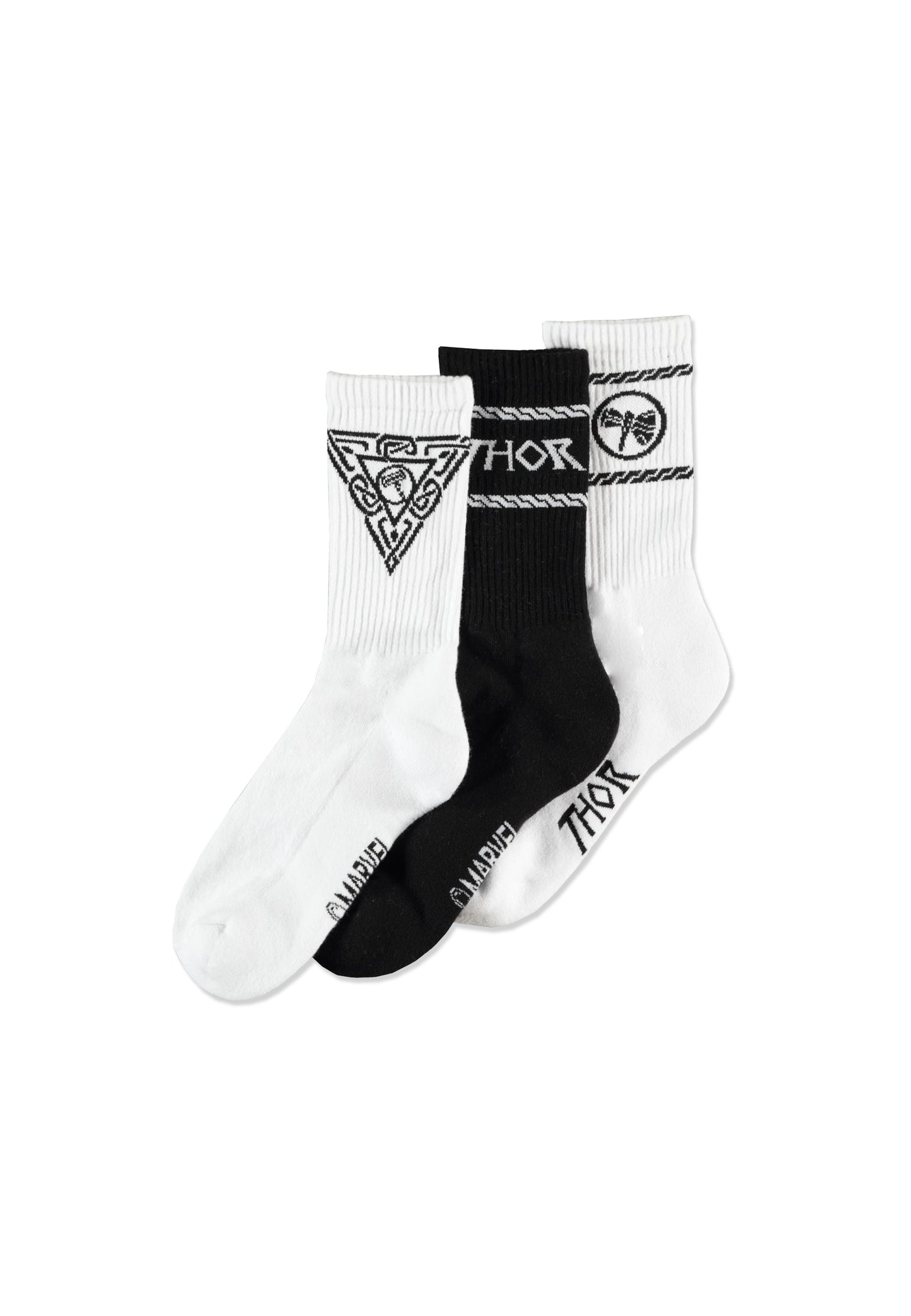 MARVEL : THOR - Thor Men's Crew Socks (3Pack)