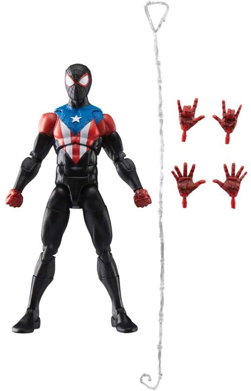 MARVEL : SPIDER-MAN 2 (GAMERVERSE) - Miles Morales Boricua Suit Hasbro Marvel Legends Figure