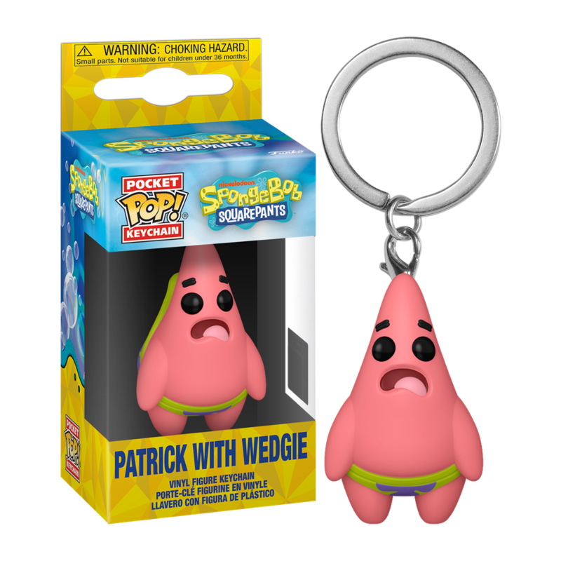 SPONGEBOB SQUAREPANTS - Patrick (with Wedgie) Funko Pocket Pop! Keychain
