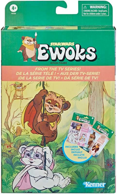 STAR WARS : EWOKS - Wicket & Kneesaa Vintage Collection Hasbro Black Series Figure Set