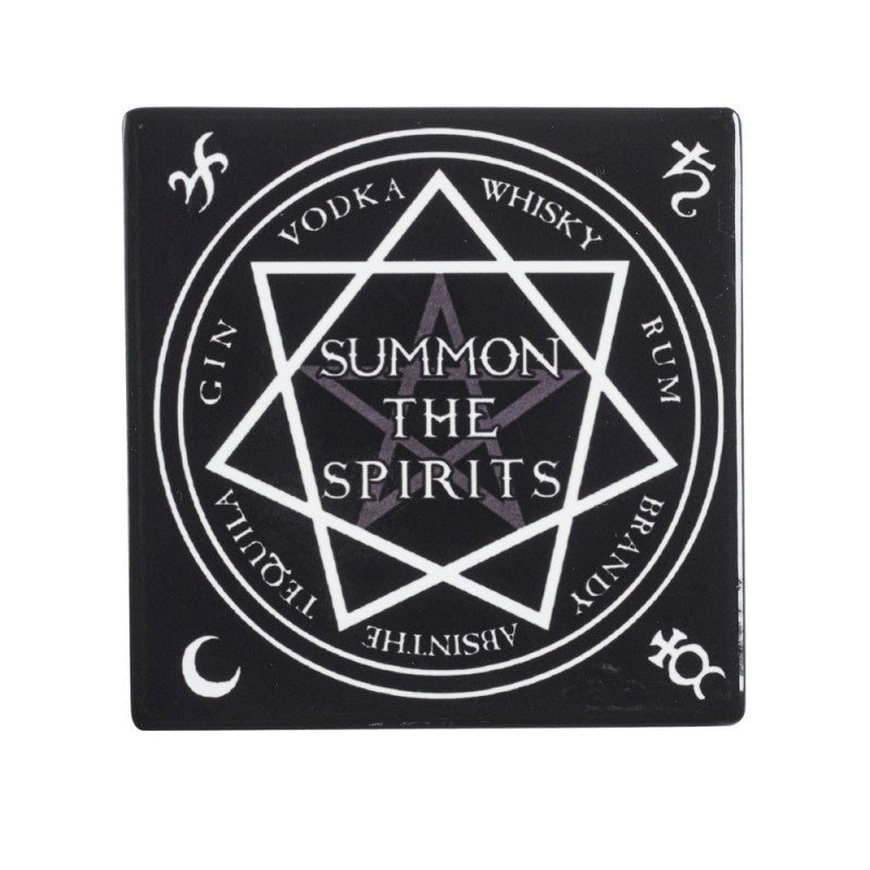 ALCHEMY - Summon The Spirits Ceramic Coaster