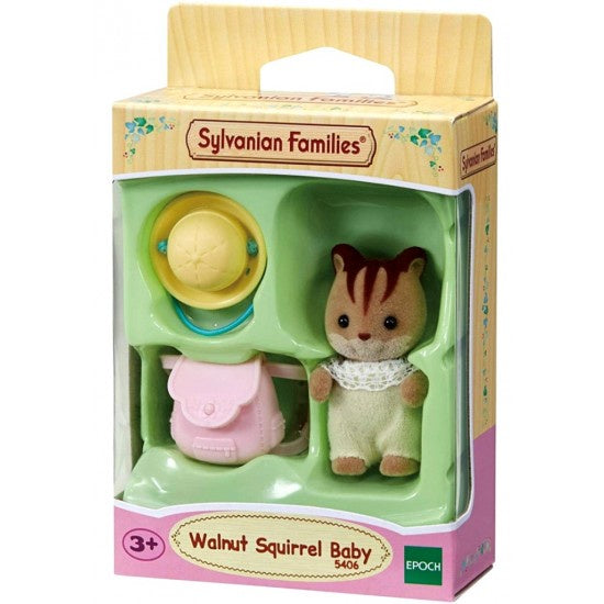 SYLVANIAN FAMILIES - Walnut Squirrel Baby Figure Set